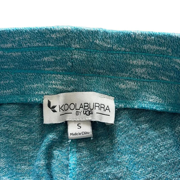 Koolaburra by UGG Blue Women’s Small Teal Elastic Waist Drawstring Joggers - Picture 3 of 5